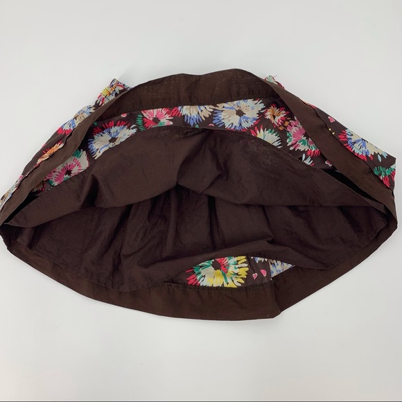 2/$20 Old Navy Girl's Cotton Floral Skirt with Lining and Elastic Waist, Small - Picture 6 of 11